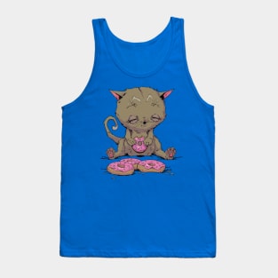 Donut Cat Tank Top